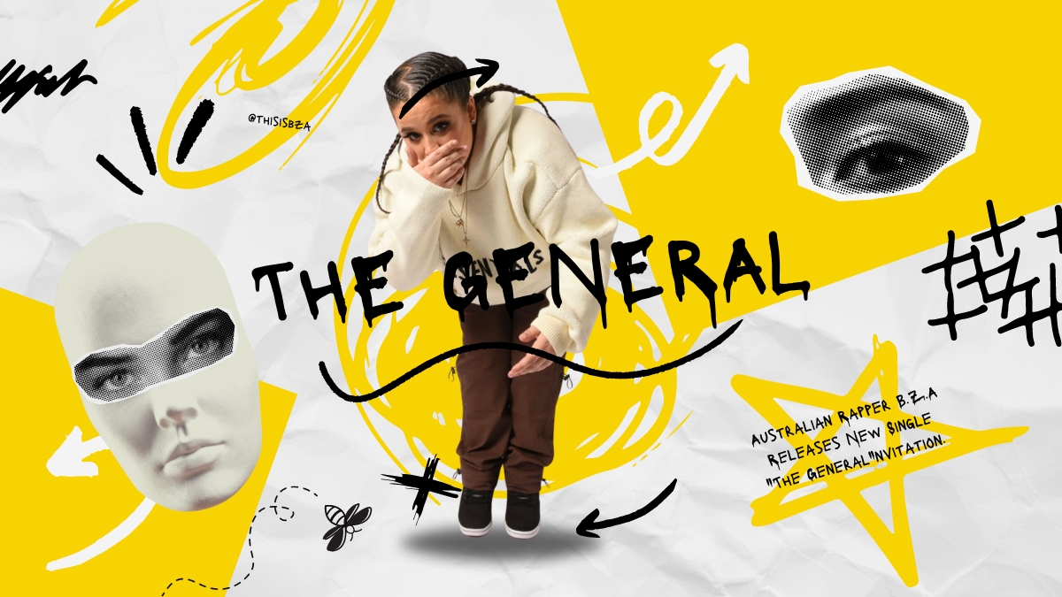 Emerging Australian Rapper B.Z.A Releases New Single “The General”