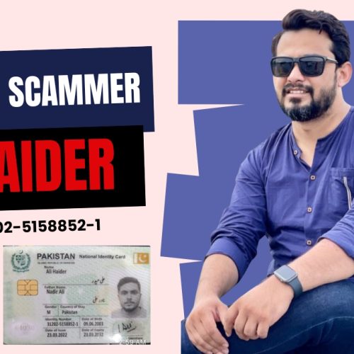 Ali Haider: Unveiling Pakistani Scam Operation Through TechVimo and Fiverr